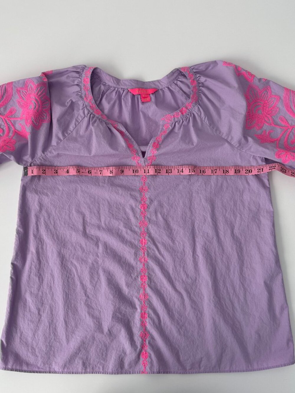 Lilly Pulitzer Bohemian Ravina Tunic Top In Purple Iris Size M View 6